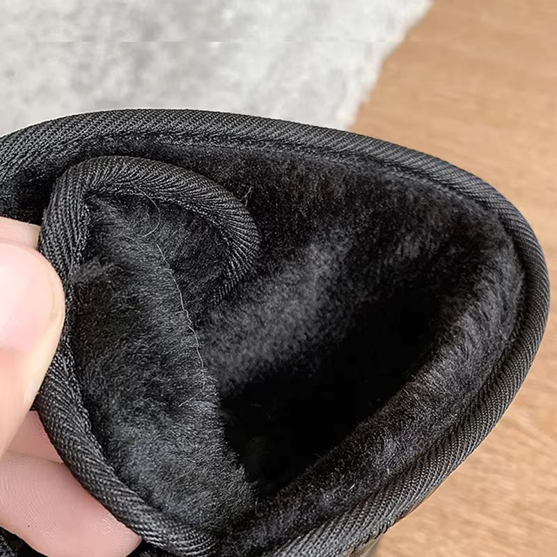 Sneakers Stivaletti Invernali Caldi da Donna con Suola Spessa | Scarpe Casual Alte con Lacci