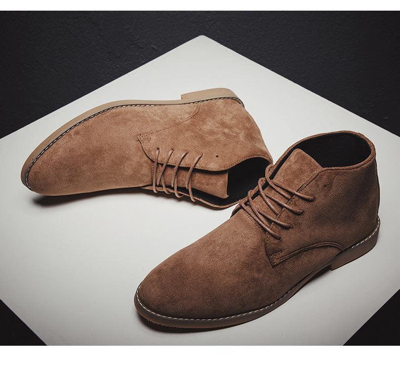 Botas de moda para hombre para uso diario – Zapatos modernos con comodidad para todo el día y estilo versátil
