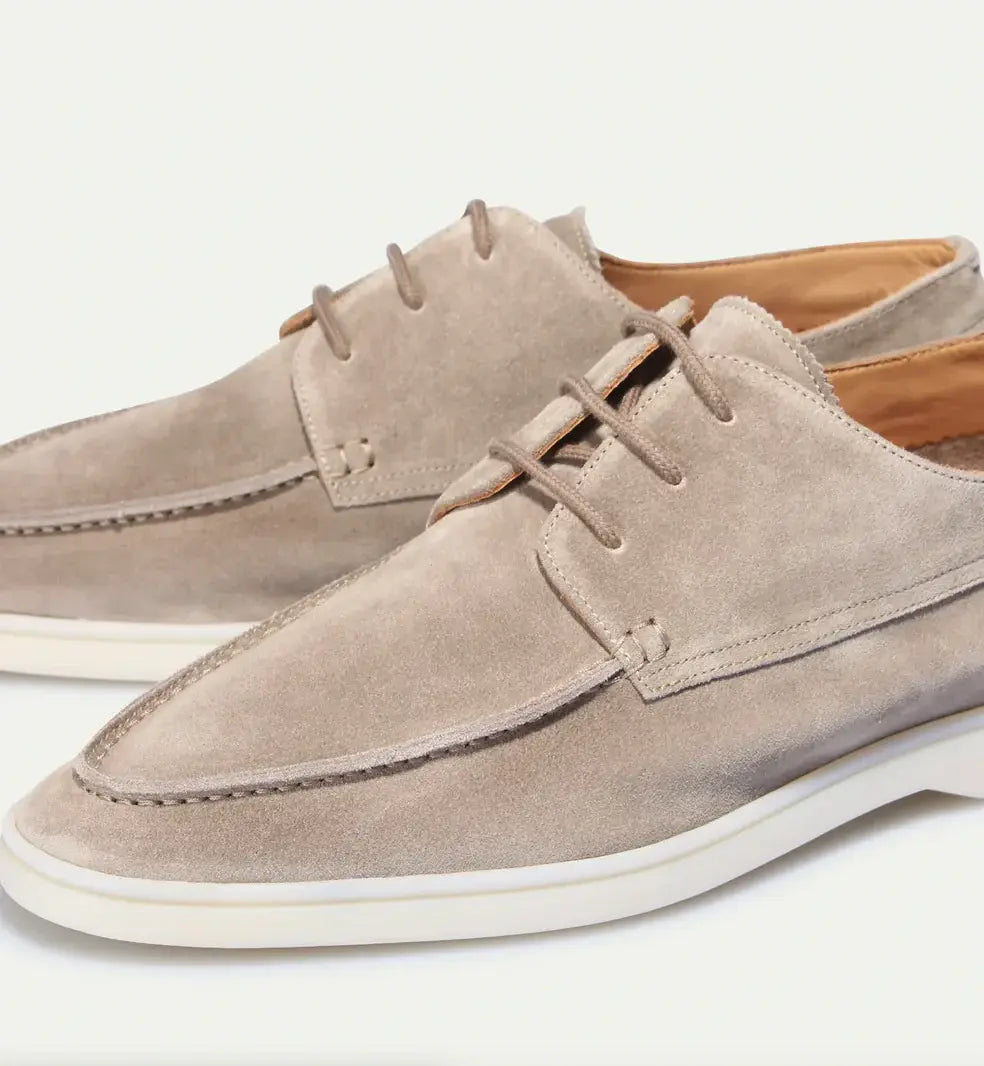 Premium men's suede moccasins