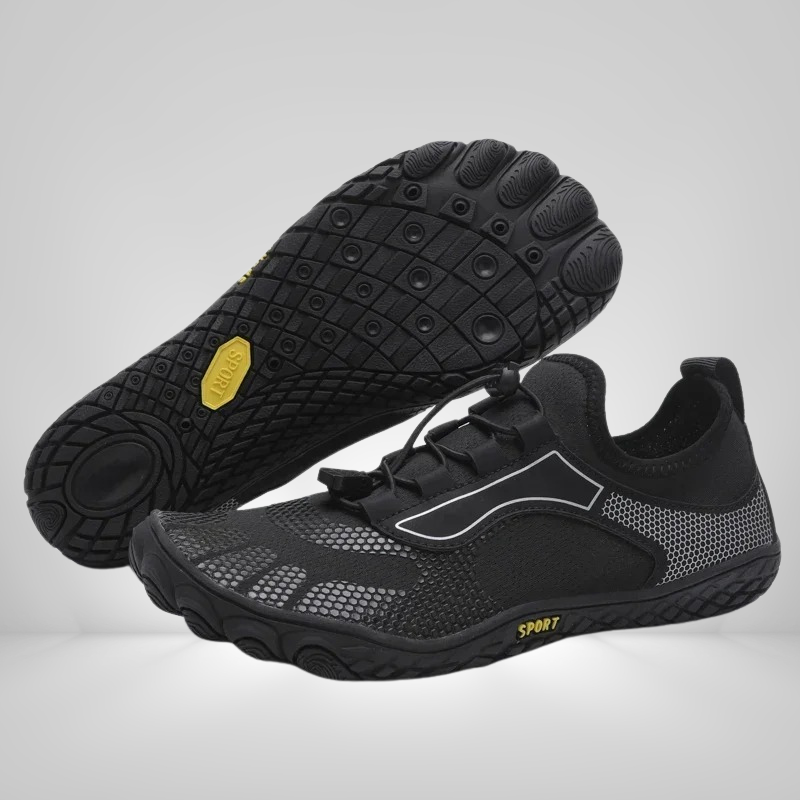 Pantofi Barefoot pentru bărbați, pentru mers, cu design minimalist și ușor.