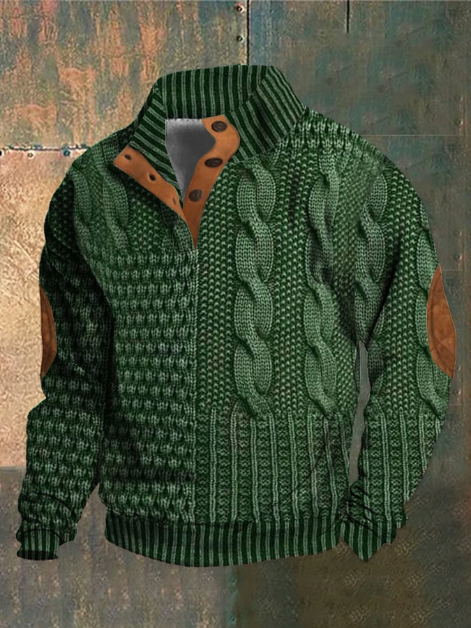 Casual pullover with buttons for a simple and chic look