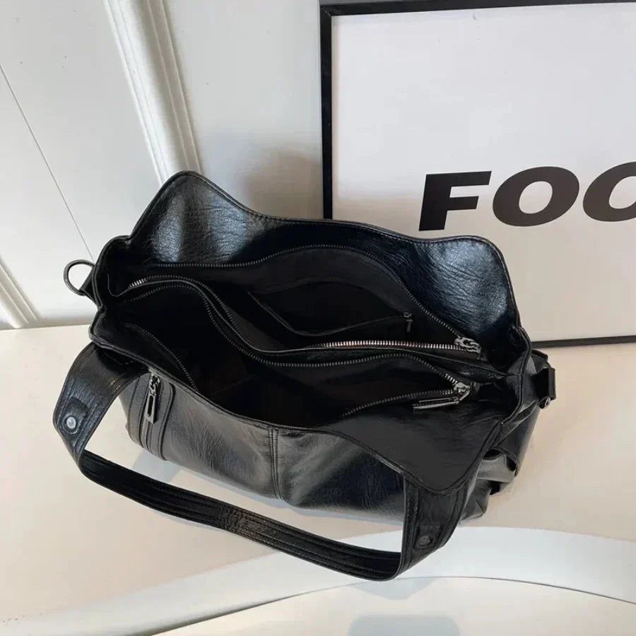 Borsa a Tracolla da Donna – Elegante Borsa in Pelle con Tracolla Regolabile e Design Spazioso