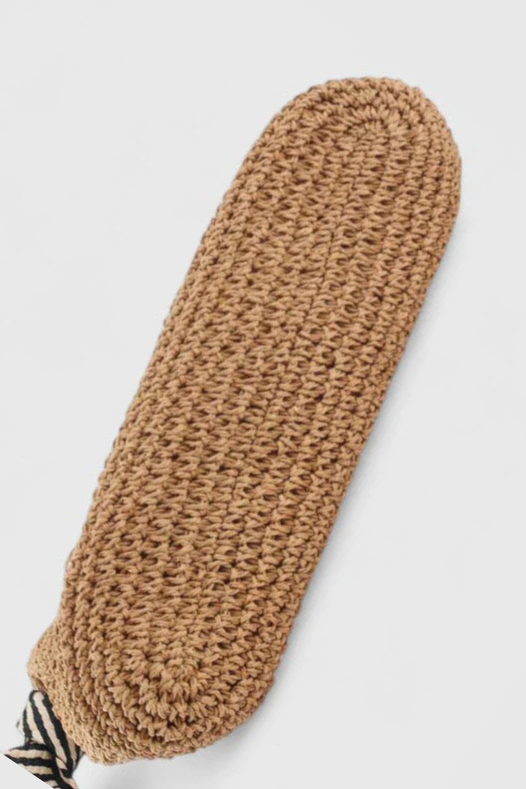 Briar | Sac cabas femme en paille tressée avec bandoulière contrastée