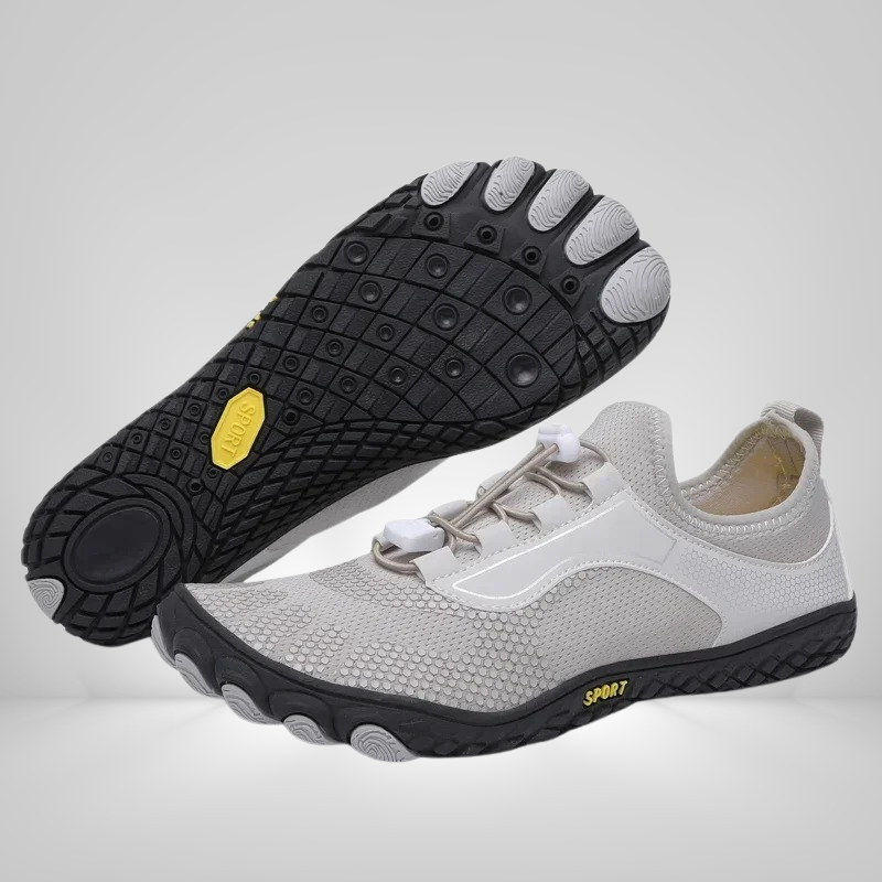 Pantofi Barefoot pentru bărbați, pentru mers, cu design minimalist și ușor.