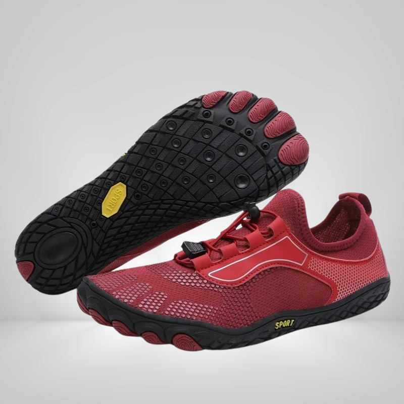 Pantofi Barefoot pentru bărbați, pentru mers, cu design minimalist și ușor.