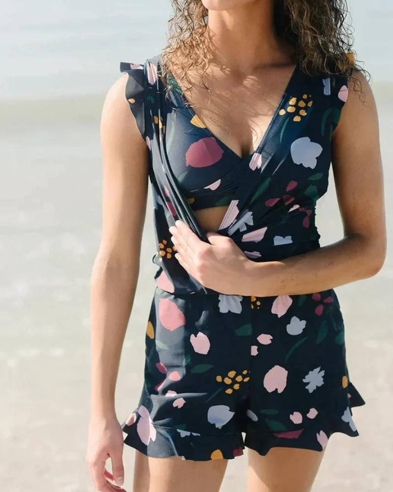 Costume da Bagno con Reggiseno Integrato per Donna