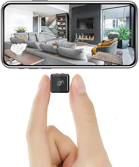 Mini caméra de sécurité sans fil HD 1080P - Surveillance intelligente avec vision nocturne et détection de mouvement