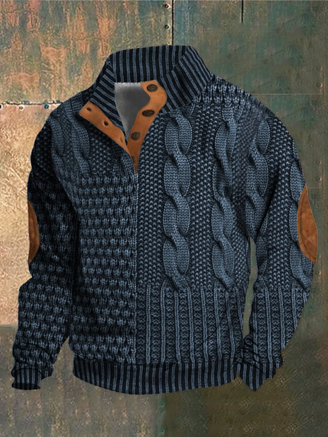 Casual pullover with buttons for a simple and chic look