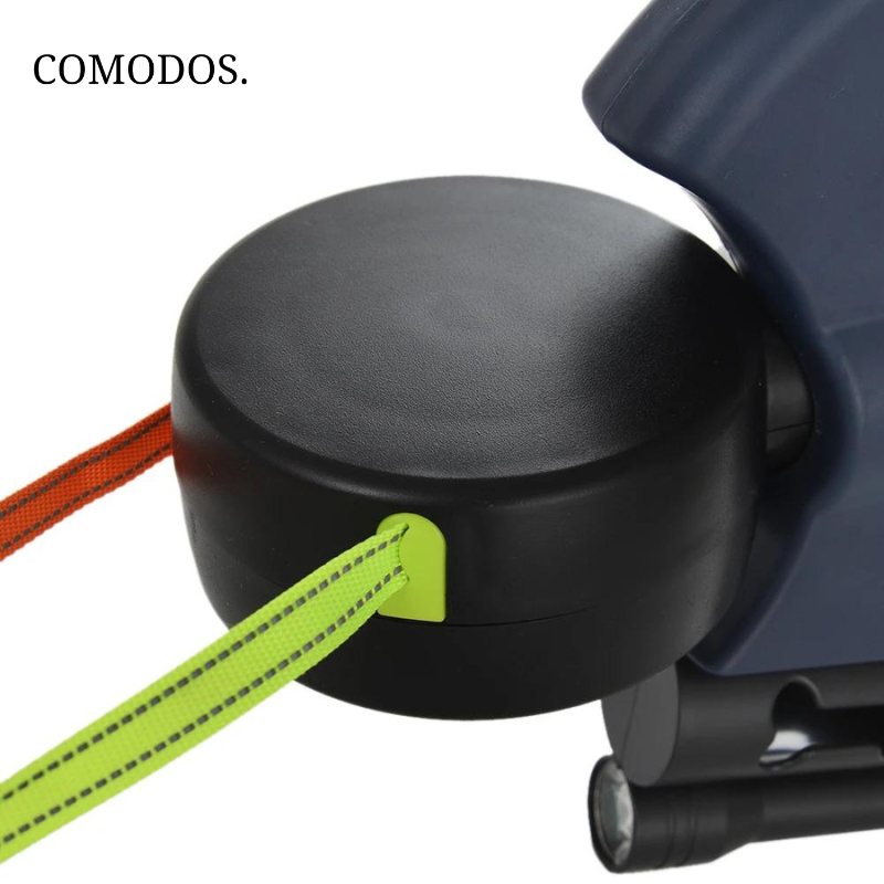 Double Retractable Dog Leash with 360° Tangle-Free System