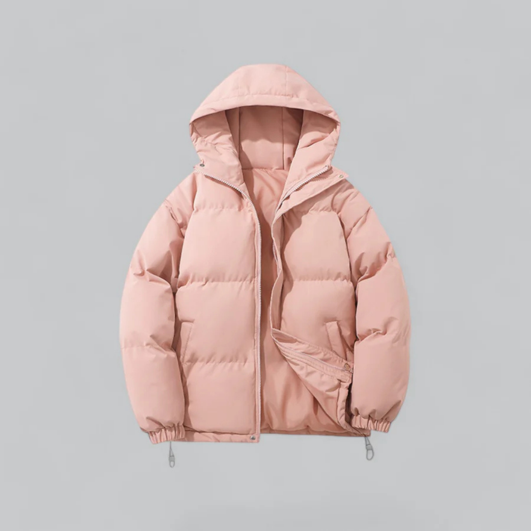 Piumino Leggero Caldo da Donna con Cappuccio | Giacca Invernale Puffer