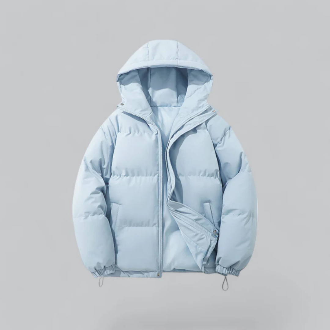 Piumino Leggero Caldo da Donna con Cappuccio | Giacca Invernale Puffer