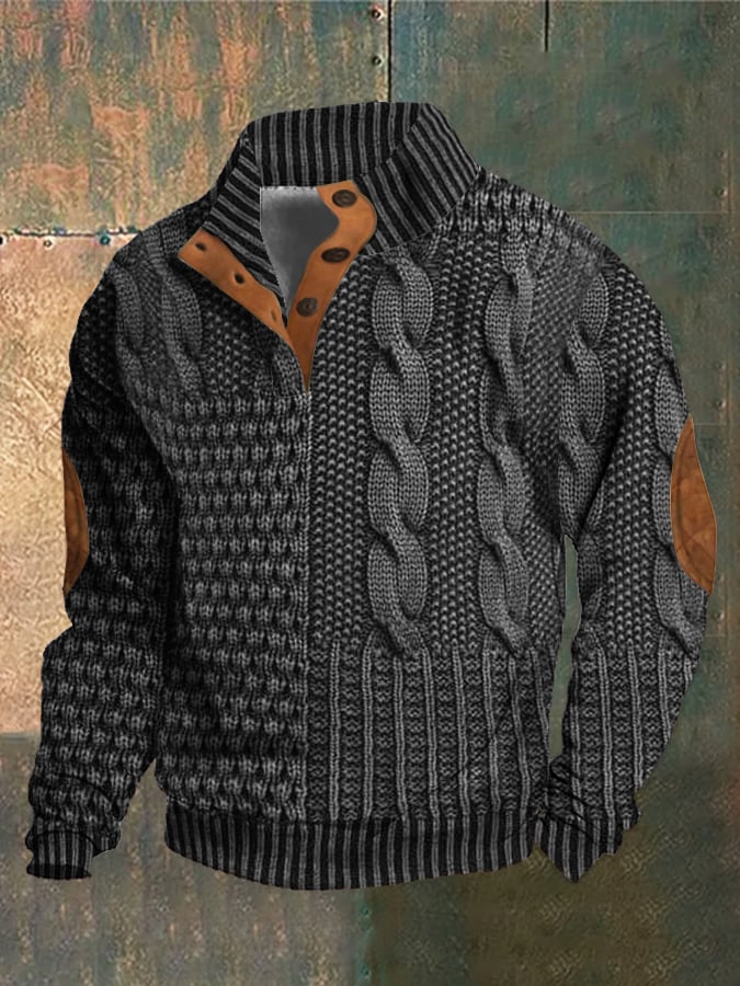 Casual pullover with buttons for a simple and chic look
