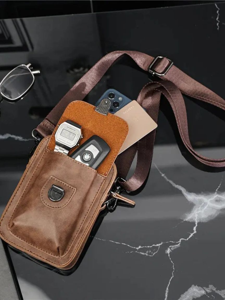 Anton | mini vintage skuldertaske