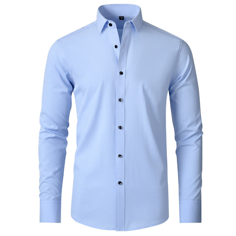 Pánská slim fit košile s dlouhými rukávy
