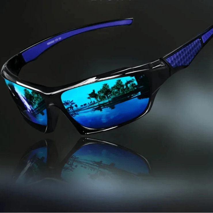 BRIGHTONIX | Round Polarized Sunglasses with UV400 Protection - Lightweight Metal Frame 3