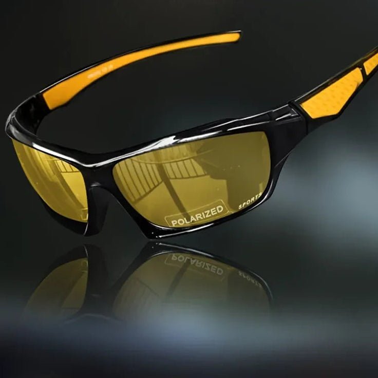 BRIGHTONIX | Round Polarized Sunglasses with UV400 Protection - Lightweight Metal Frame 4