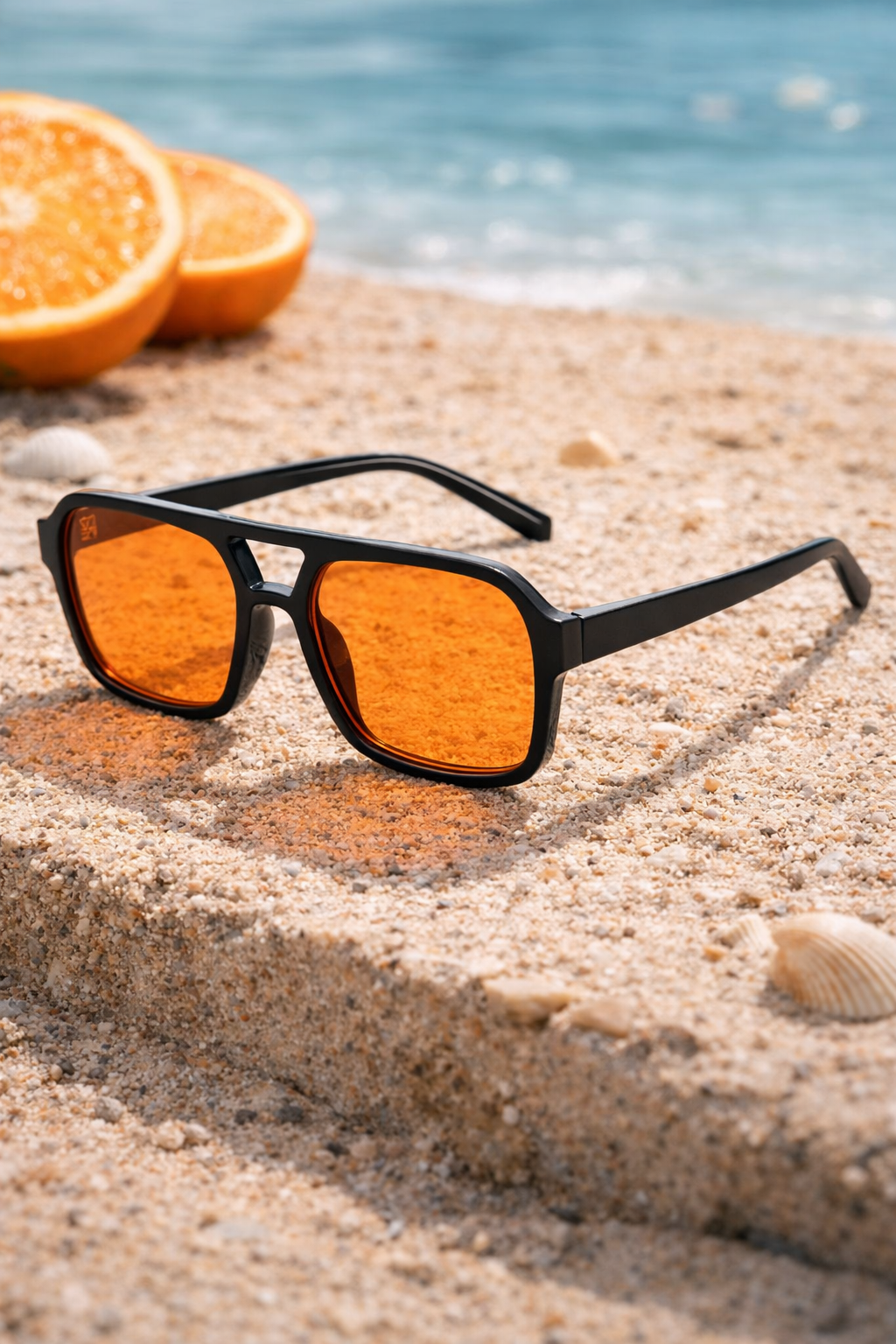 Occhiali da Sole Unisex Rettangolari con Lenti UV Protezione Stile Casual Vintage