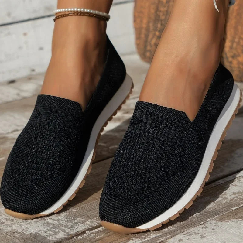 Mocassini ortopedici da donna in rete resistente - Scarpe da passeggio traspiranti e leggere