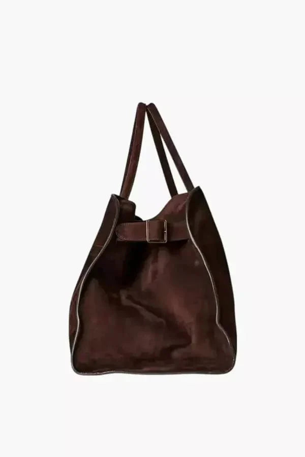Borsa a mano donna grande in pelle capiente borsa viaggio weekend elegante