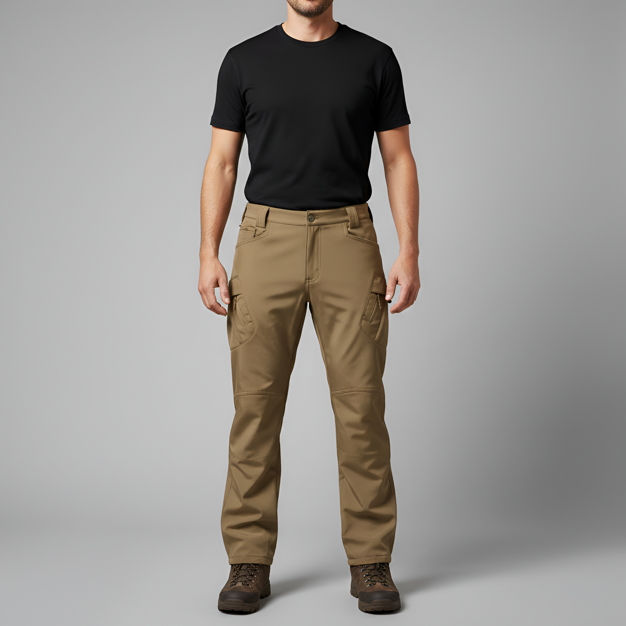 Pantaloni cargo uomo outdoor tecnici multitasche