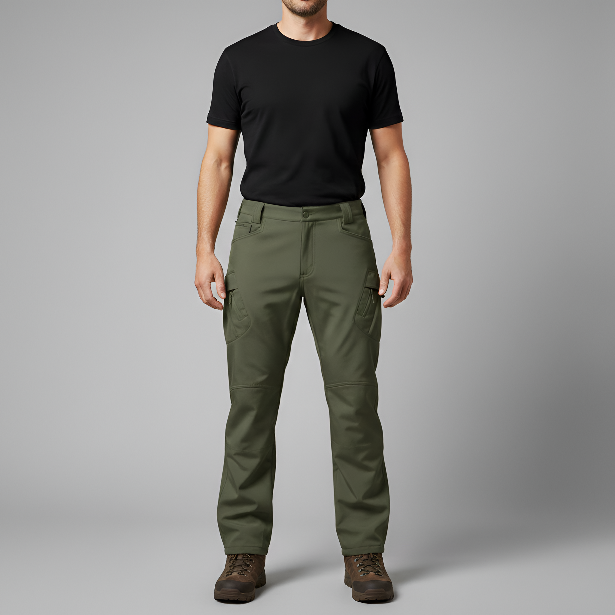 Pantaloni cargo uomo outdoor tecnici multitasche