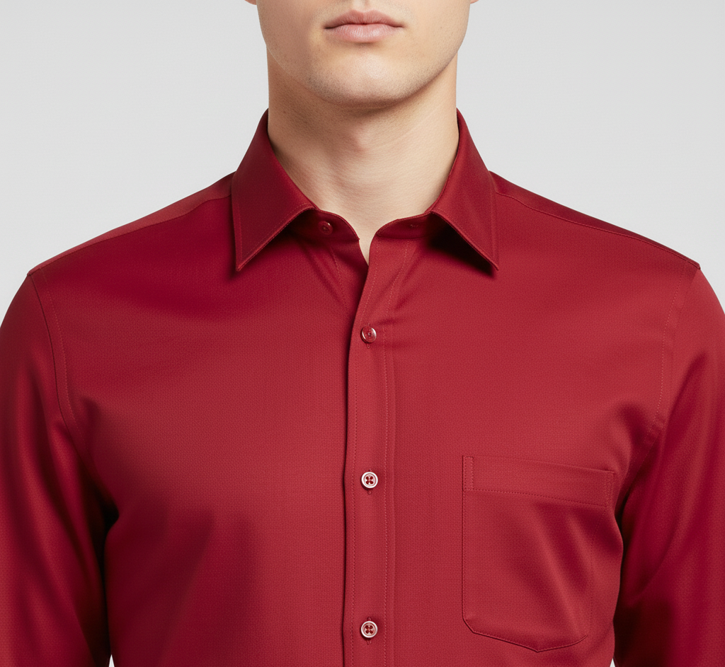 Valerios Fashion camicia uomo cotone elegante slim fit