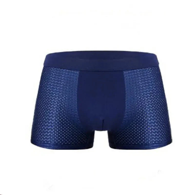 Ανδρικά Boxer από Μπαμπού (Συσκευασία 4) - Αναπνεύσιμο και Άνετο Εσώρουχο