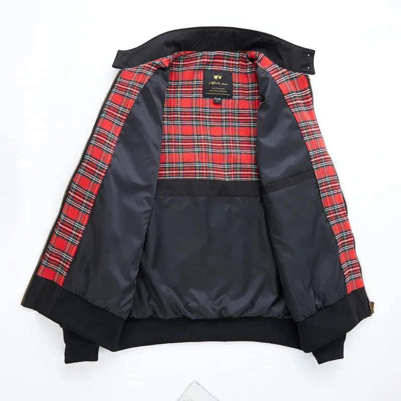Harrington Jacket | Zippered | Autumn | Bomber | Men's Jacket
