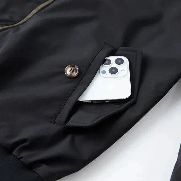 Harrington Jacket | Zippered | Autumn | Bomber | Men's Jacket