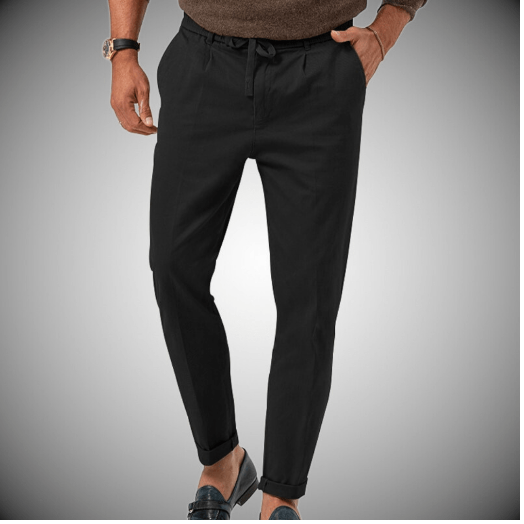 Pantalones de lino para hombre de alta calidad