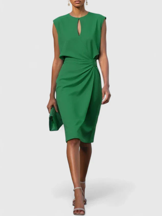 Elegantní midi šaty na slavnostní příležitost pro ženy