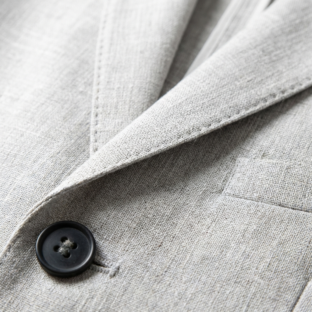 Men's Wedding Suit with Relaxed Fit and Classic Lapel | Summer