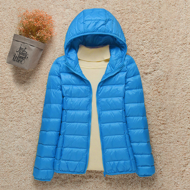 Veste matelassée ultralégère pour femme