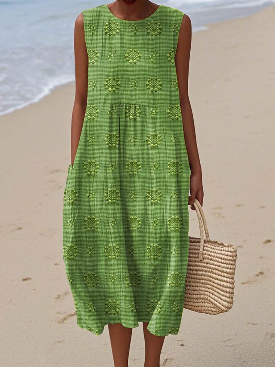 Robe longue femme décontractée, intemporelle, élégante, ample et légère