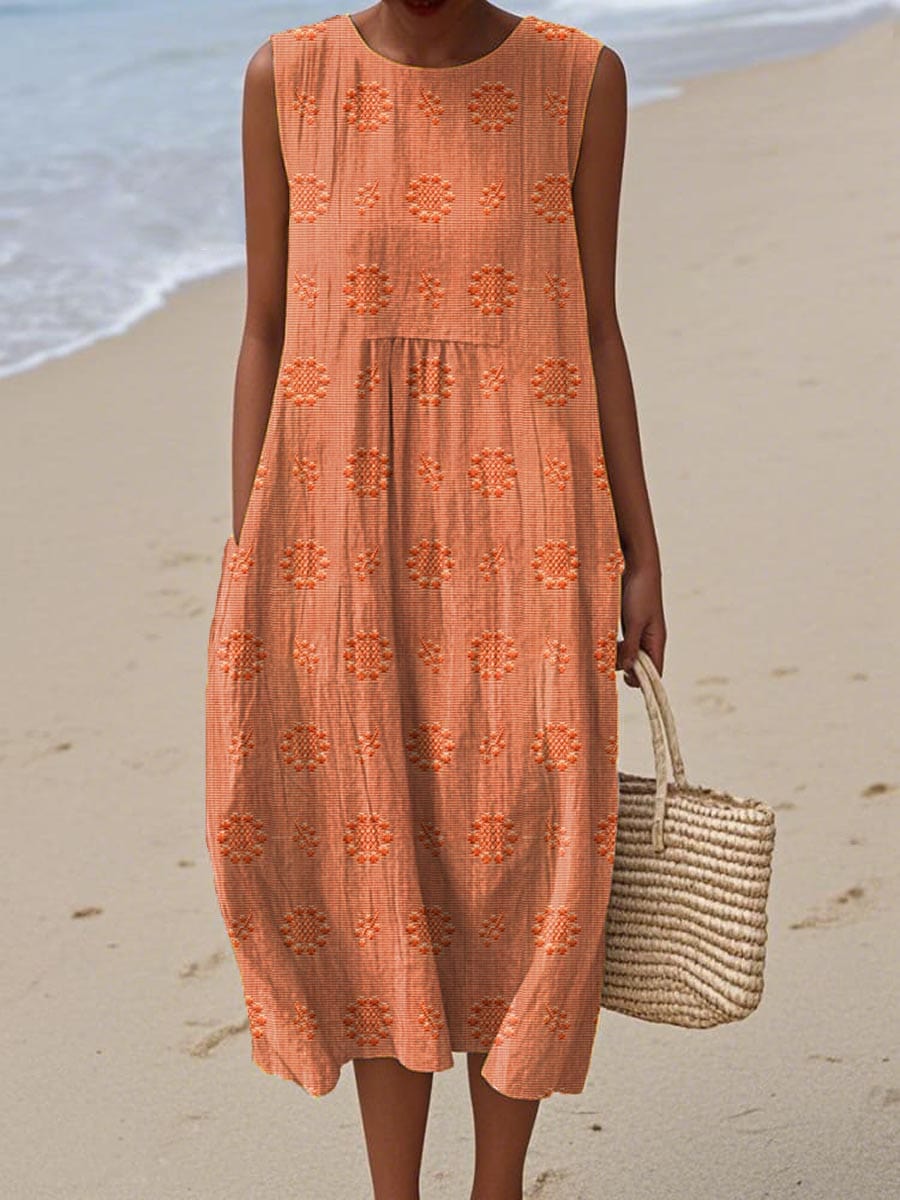 Robe longue femme décontractée, intemporelle, élégante, ample et légère