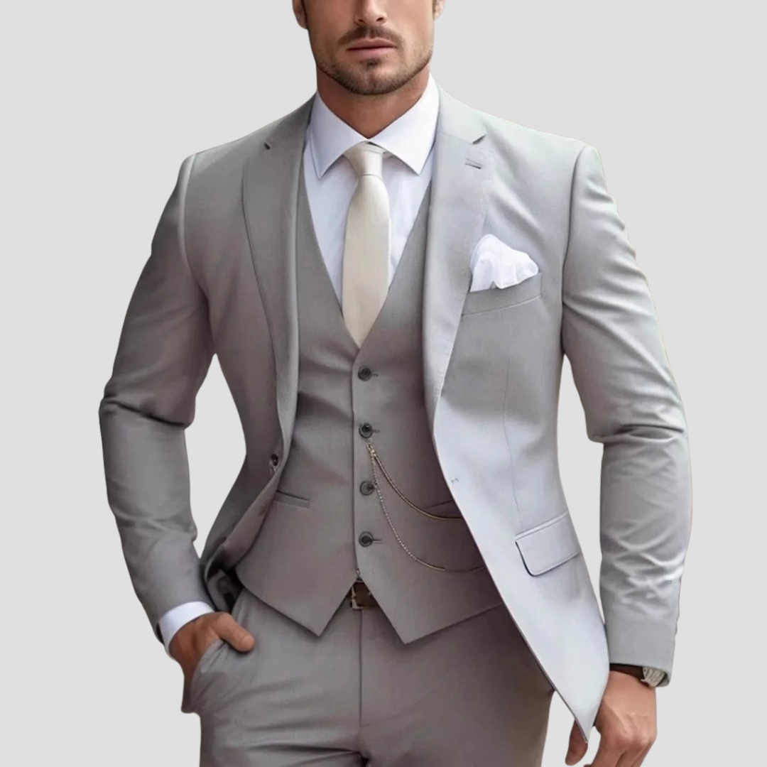 Slim fit formel herredragt i tre dele