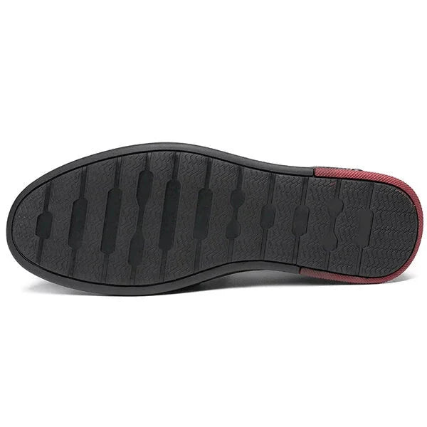 Pánské slip-on boty z pravé kůže