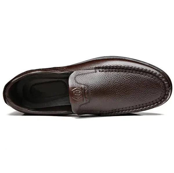 Pánské slip-on boty z pravé kůže