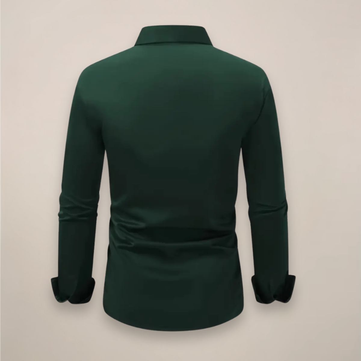Camicia Elegante da Uomo a Maniche Lunghe con Vestibilità Slim