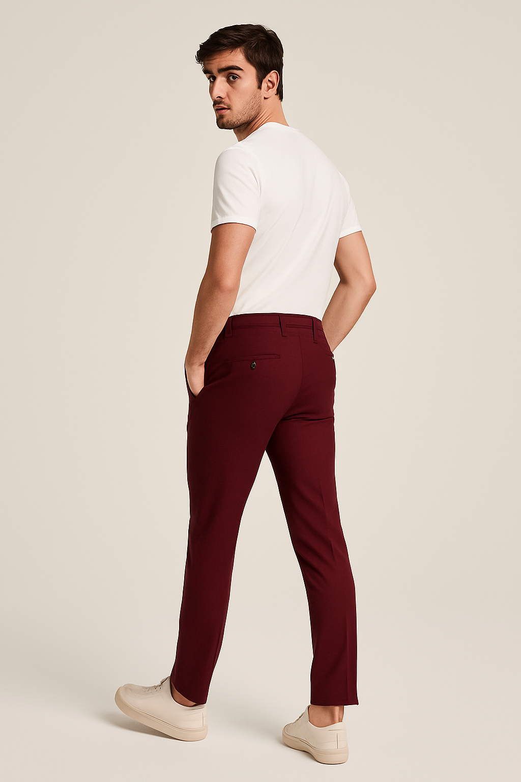 Pánské slim fit chino kalhoty