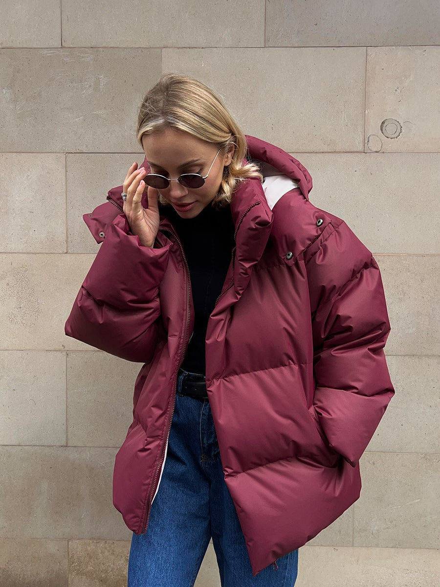 Piumino Oversize da Donna Caldo e Confortevole | Giacca Invernale Imbottita