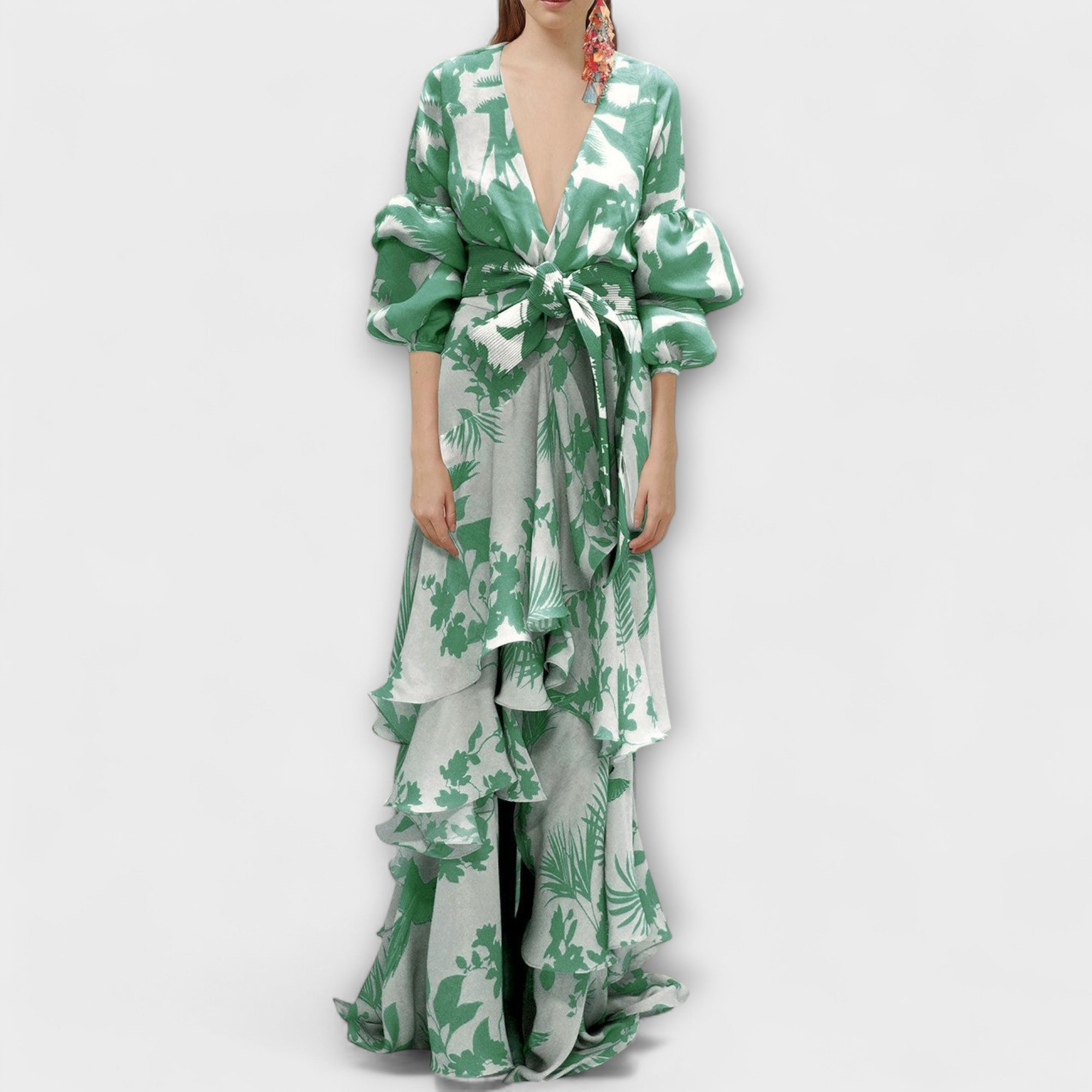 Marie - Ρευστό Φόρεμα Chiffon για Εορταστικές Περιστάσεις