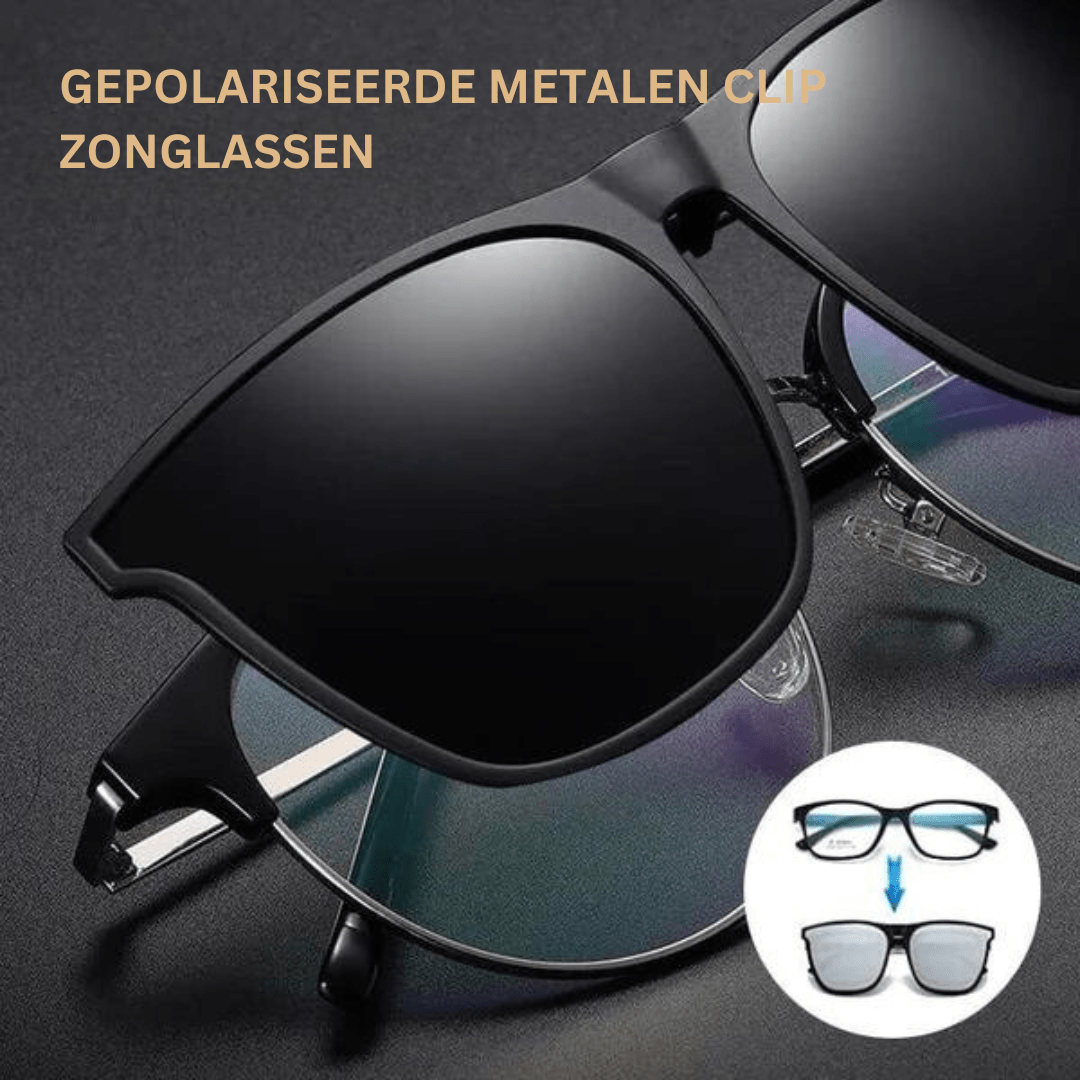 Polarizované sluneční brýle Clip-On – UV400 ochrana, lehký design