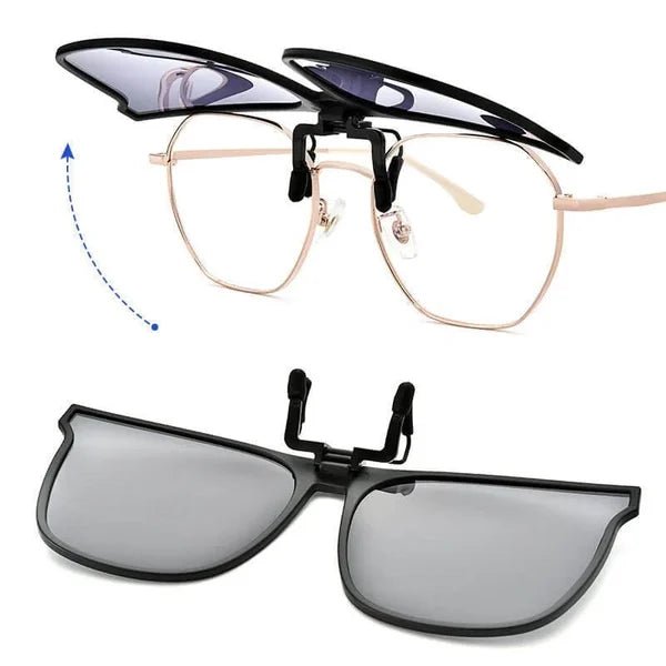 Polarizované sluneční brýle Clip-On – UV400 ochrana, lehký design