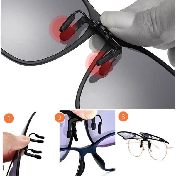 QuickShade | Clip-On Polarized Sunglasses – UV400 Protection, Lightweight Design 6