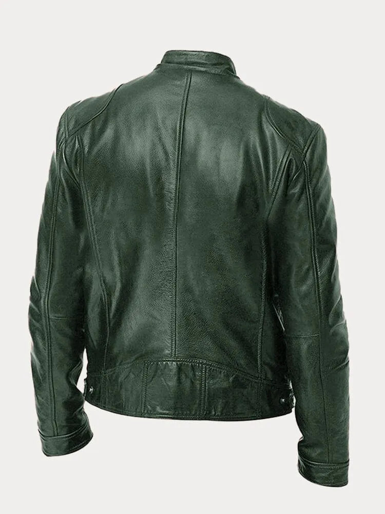 Rino - Giacca in Pelle Casual