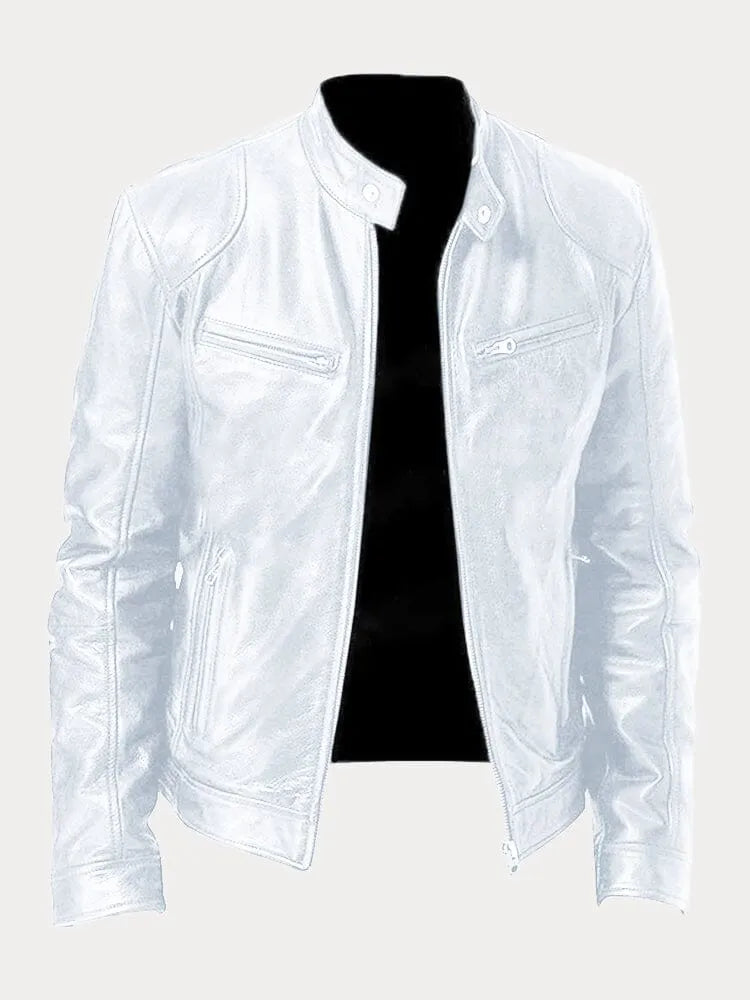 Rino - Giacca in Pelle Casual