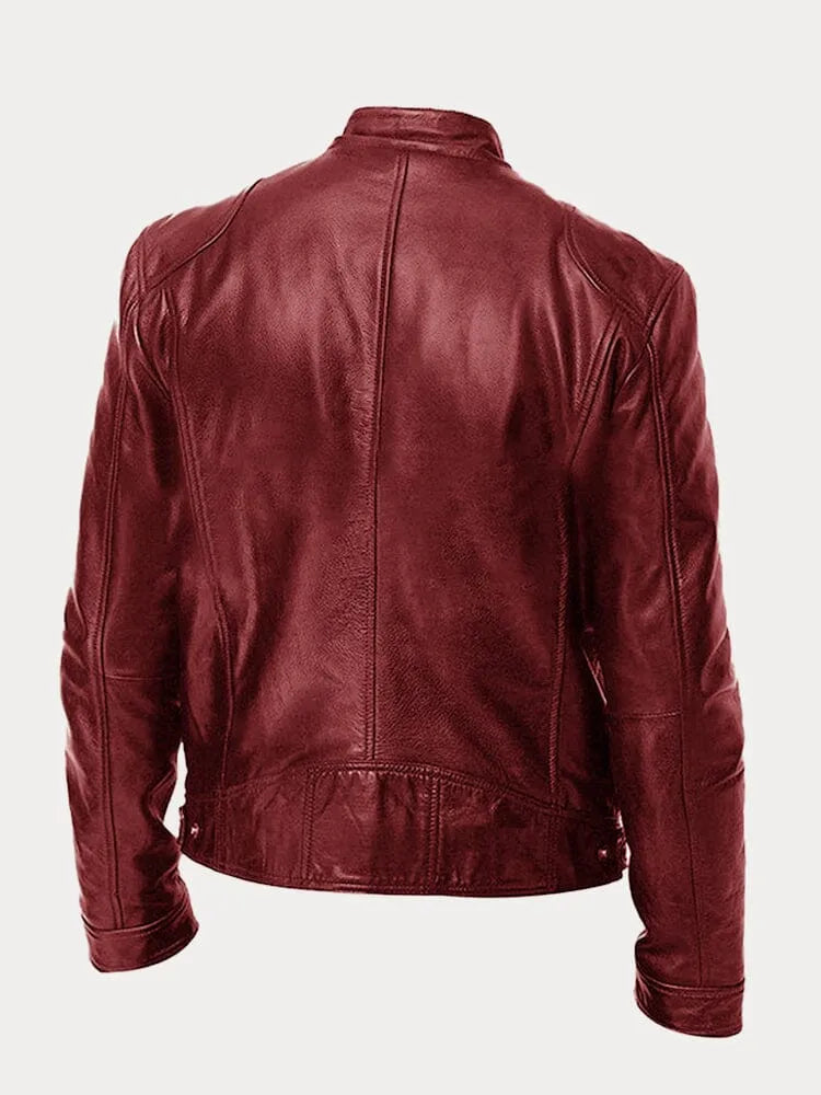 Rino - Giacca in Pelle Casual