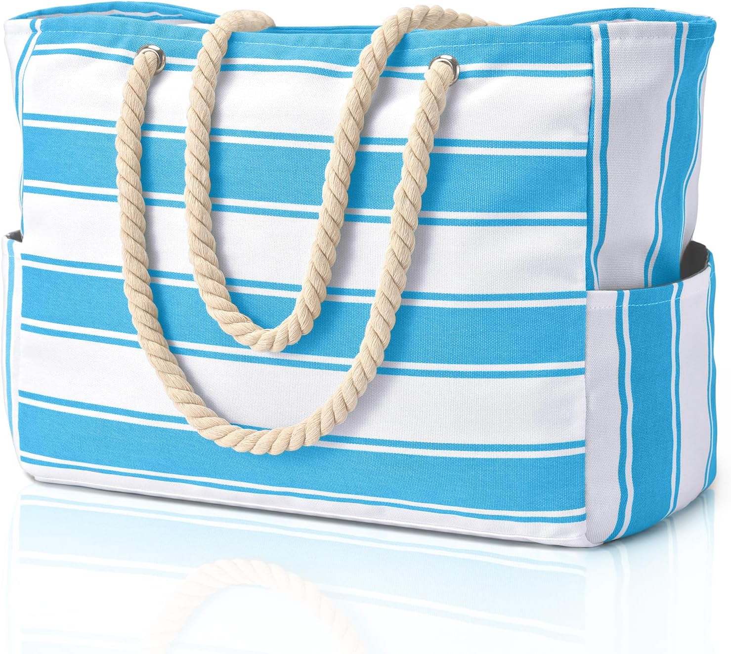 SandAway | Waterproof Beach Tote - Large Capacity with Pockets 10