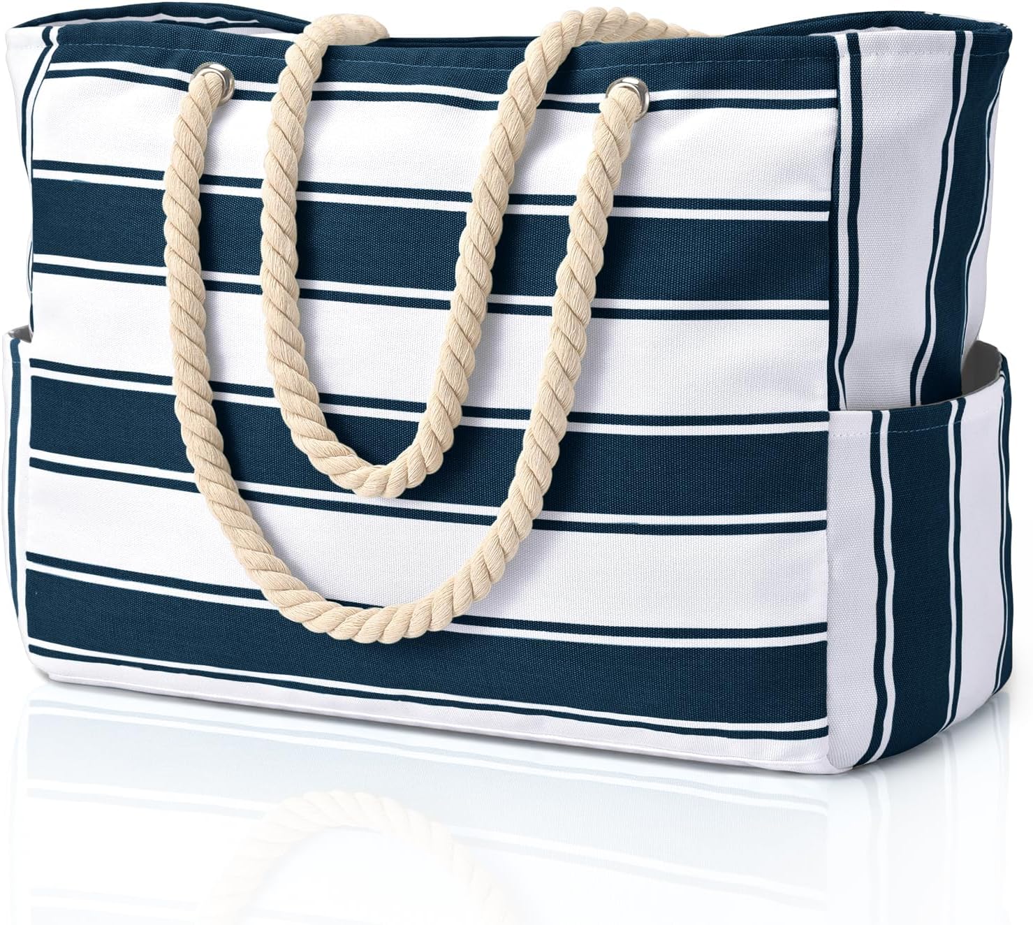 SandAway | Waterproof Beach Tote - Large Capacity with Pockets 14